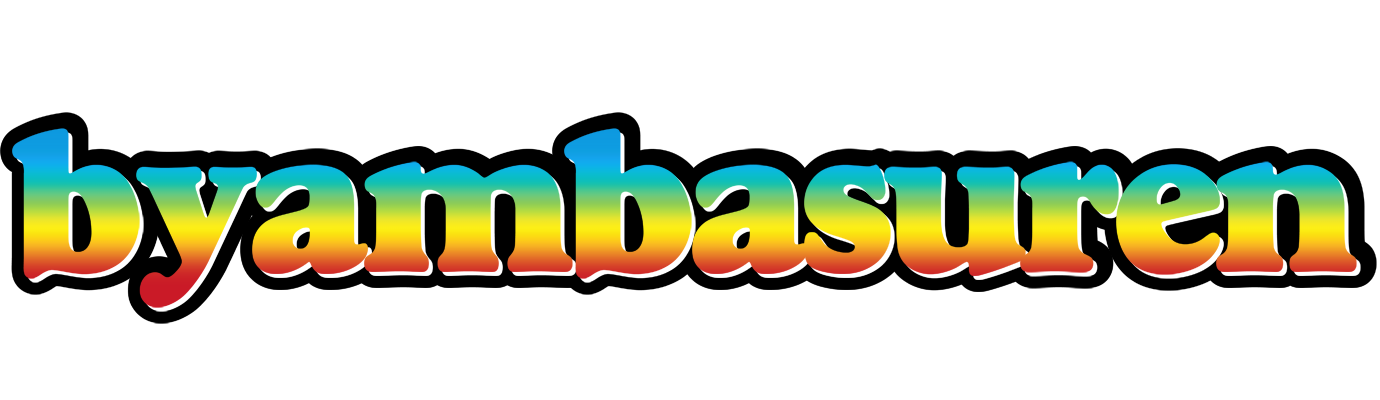 Byambasuren color logo