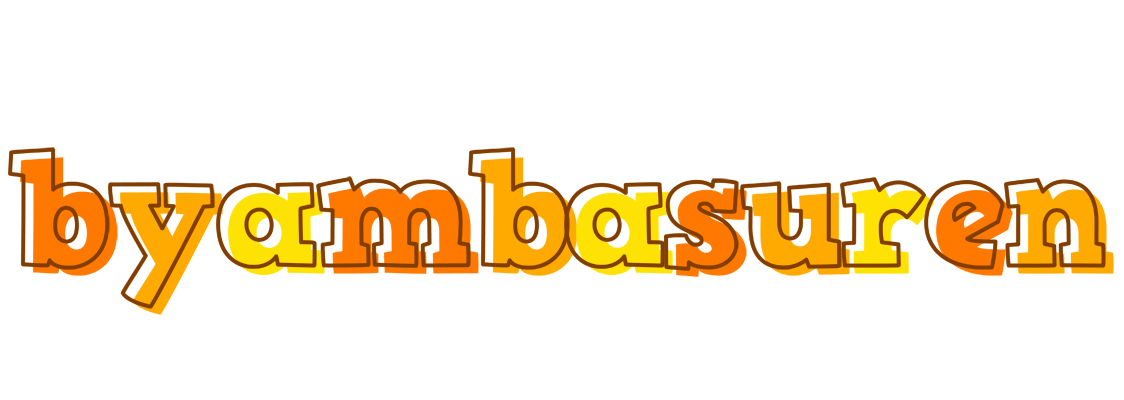 Byambasuren desert logo