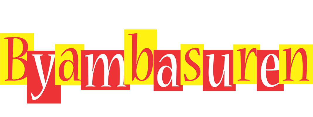 Byambasuren errors logo