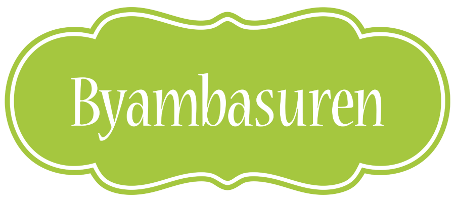 Byambasuren family logo
