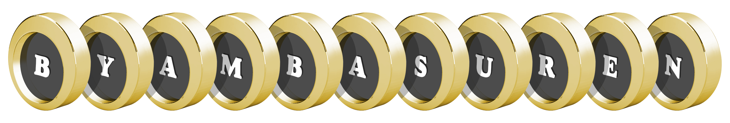 Byambasuren gold logo