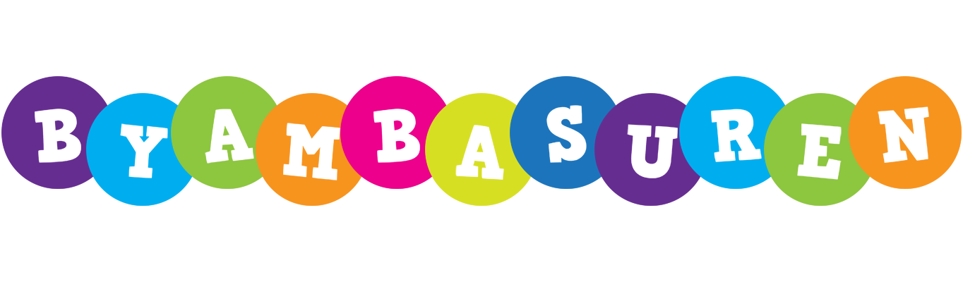 Byambasuren happy logo
