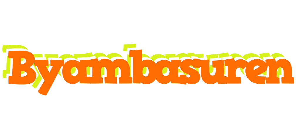 Byambasuren healthy logo