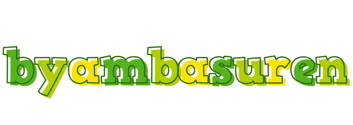Byambasuren juice logo