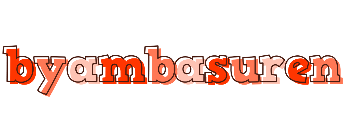 Byambasuren paint logo