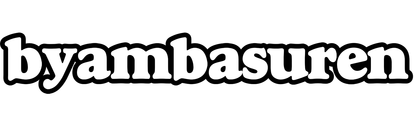 Byambasuren panda logo