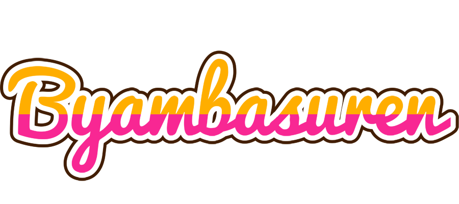 Byambasuren smoothie logo