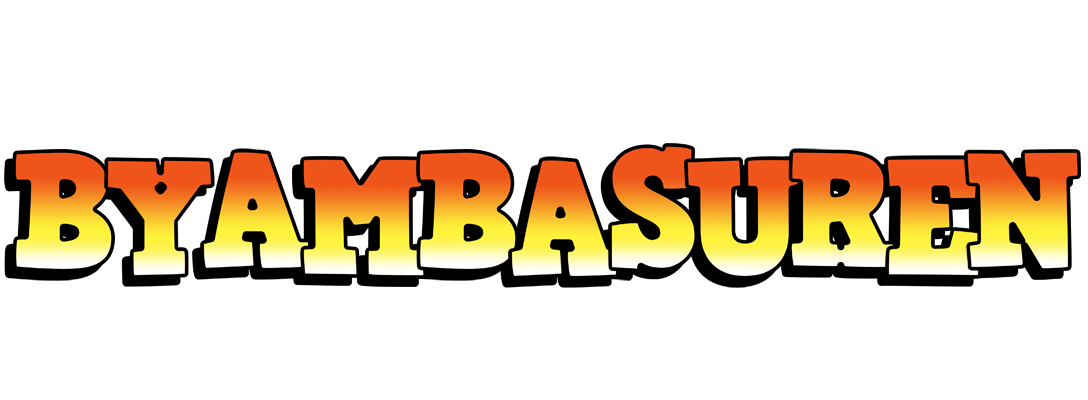 Byambasuren sunset logo