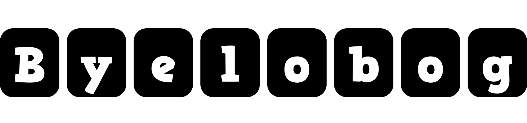 Byelobog box logo