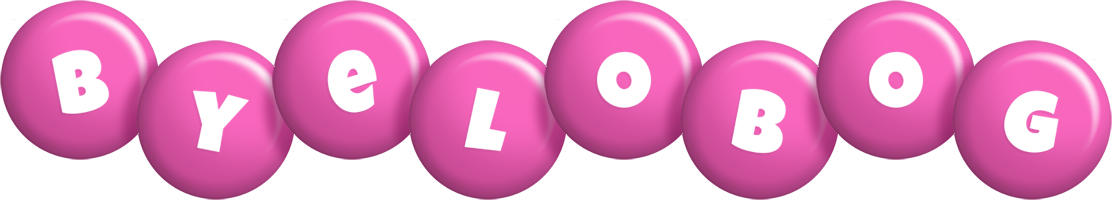 Byelobog candy-pink logo