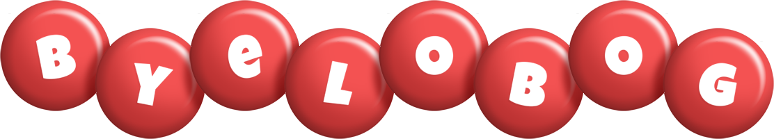 Byelobog candy-red logo