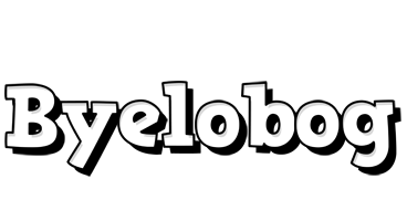 Byelobog snowing logo