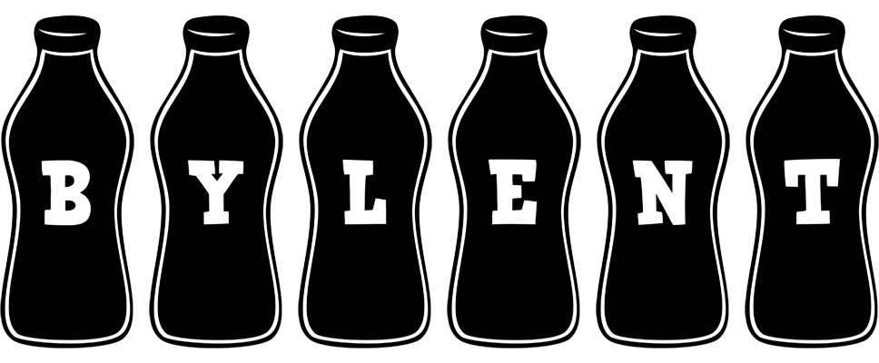 Bylent bottle logo