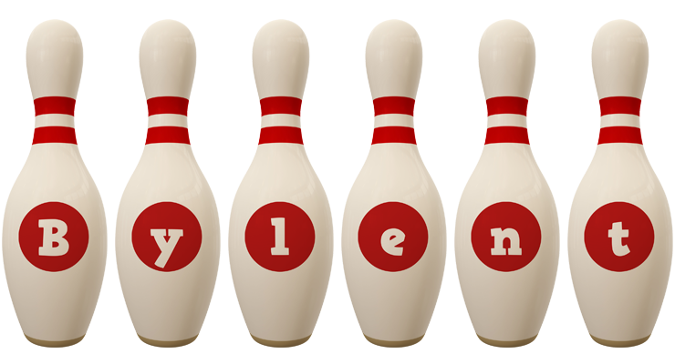 Bylent bowling-pin logo