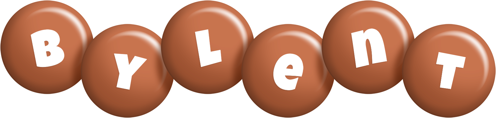 Bylent candy-brown logo