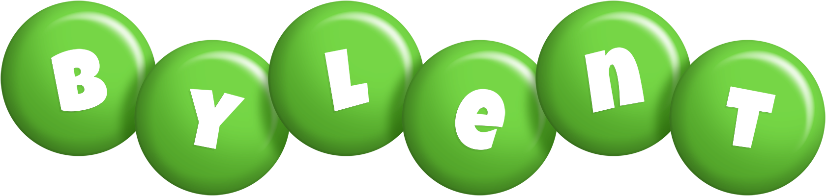 Bylent candy-green logo