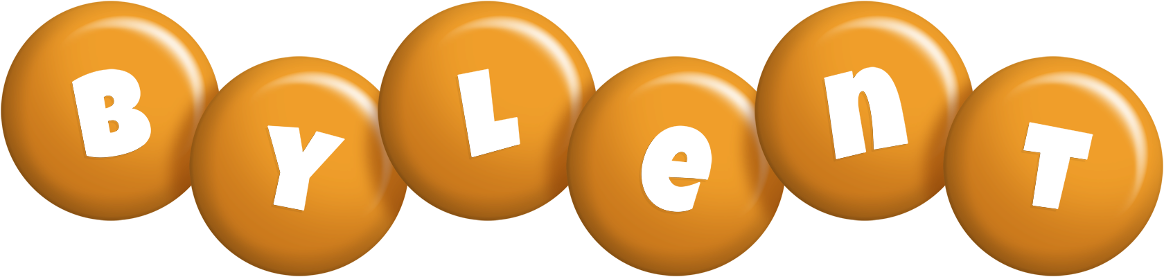 Bylent candy-orange logo
