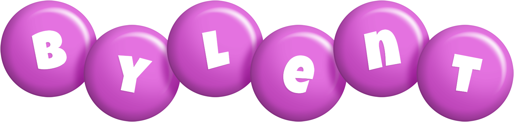 Bylent candy-purple logo
