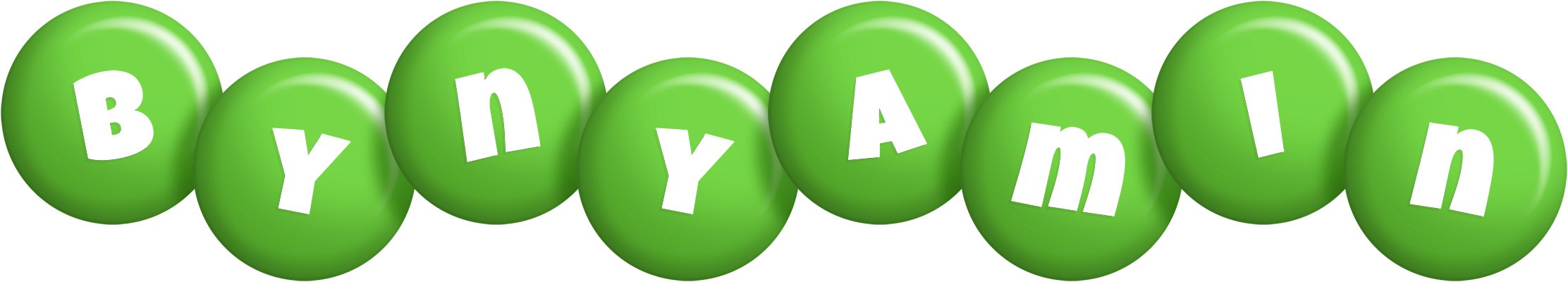 Bynyamin candy-green logo