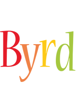 Byrd birthday logo