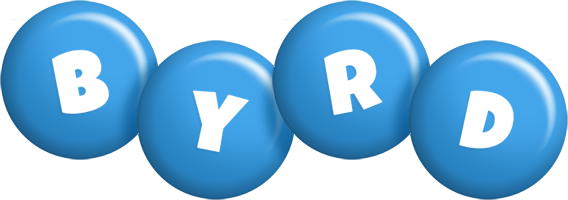 Byrd candy-blue logo