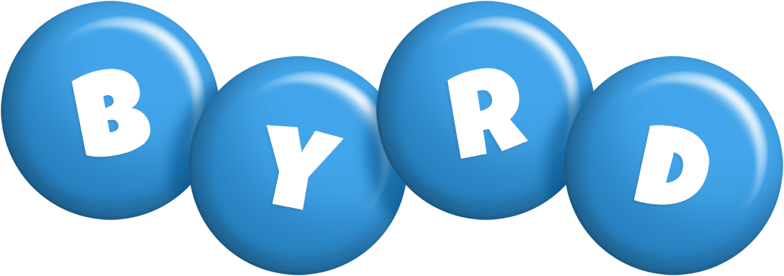 Byrd candy-blue logo