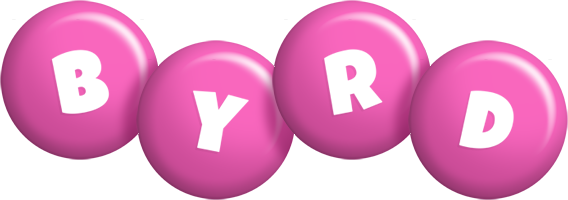 Byrd candy-pink logo