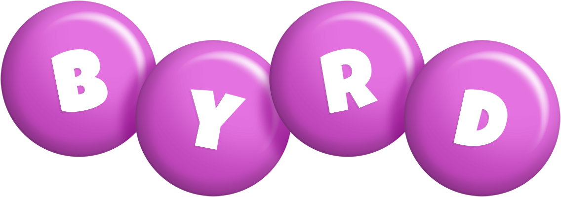 Byrd candy-purple logo