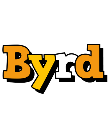 Byrd cartoon logo