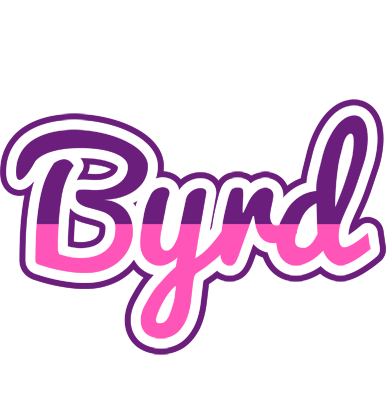 Byrd cheerful logo