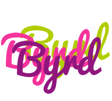 Byrd flowers logo