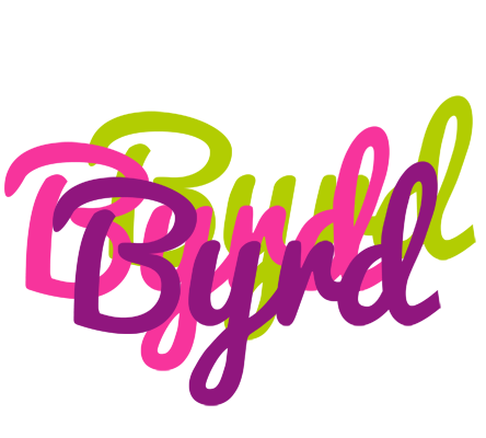Byrd flowers logo