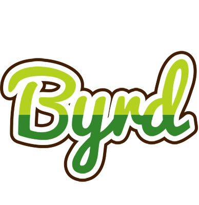 Byrd golfing logo