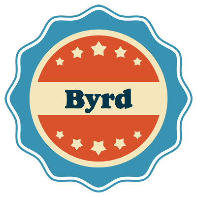 Byrd labels logo