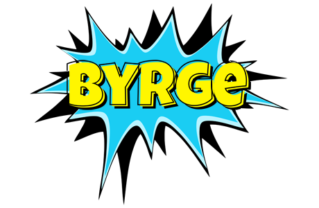 Byrge amazing logo