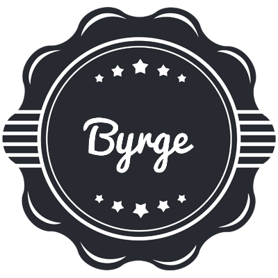 Byrge badge logo