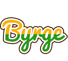 Byrge banana logo