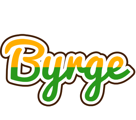 Byrge banana logo