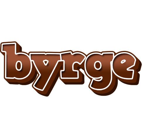 Byrge brownie logo