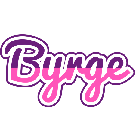 Byrge cheerful logo