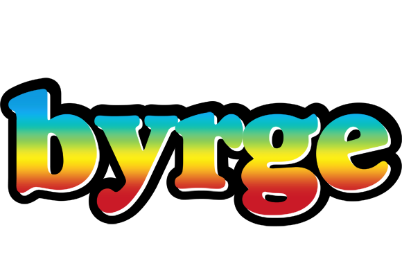 Byrge color logo