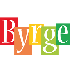 Byrge colors logo