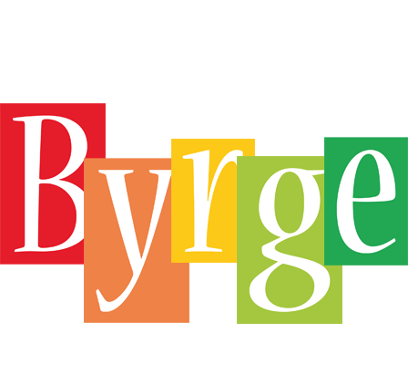 Byrge colors logo