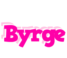 Byrge dancing logo