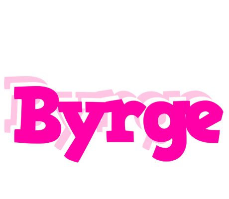 Byrge dancing logo