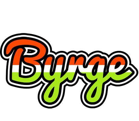 Byrge exotic logo