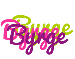 Byrge flowers logo