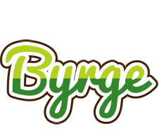 Byrge golfing logo