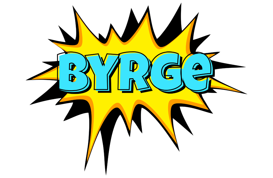 Byrge indycar logo