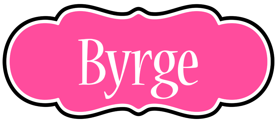 Byrge invitation logo